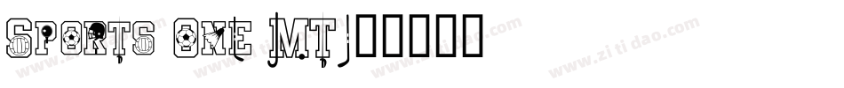 Sports One MT字体转换